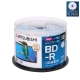 三菱 日本限定版 藍光 BD-R 25GB 6X 珍珠白可噴墨燒錄片50片 product thumbnail 1