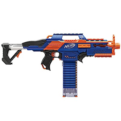 孩之寶Hasbro NERF系列 兒童射擊玩具 速擊連發機關槍 A4492