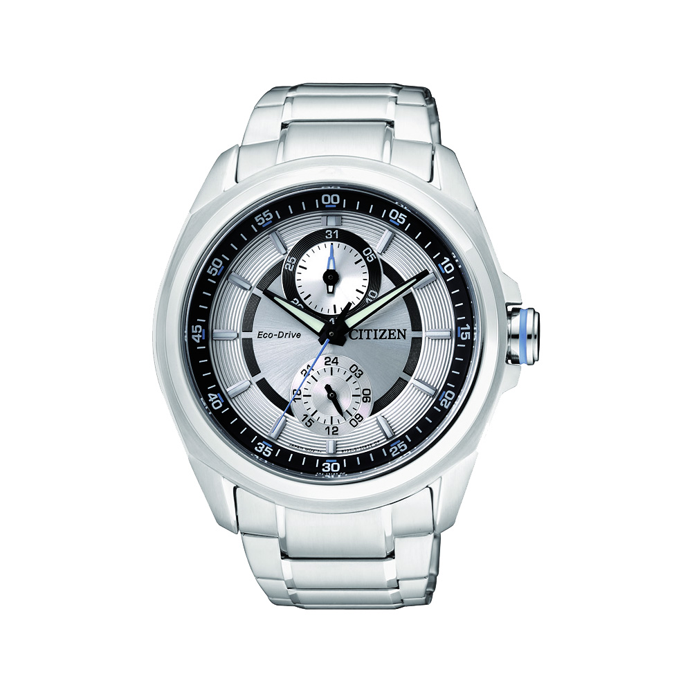 CITIZEN Eco-Drive METAL 專屬的你時尚腕錶-銀/44mm