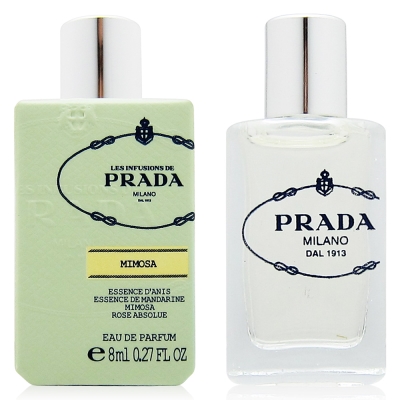 PRADA 含羞草精粹淡香精8ml+隨機針管香水一份