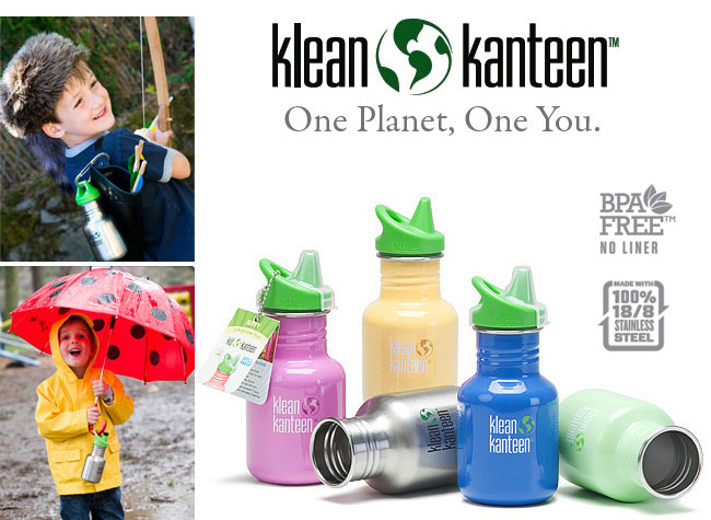 美國Klean Kanteen 幼童不鏽鋼吸嘴瓶355ml