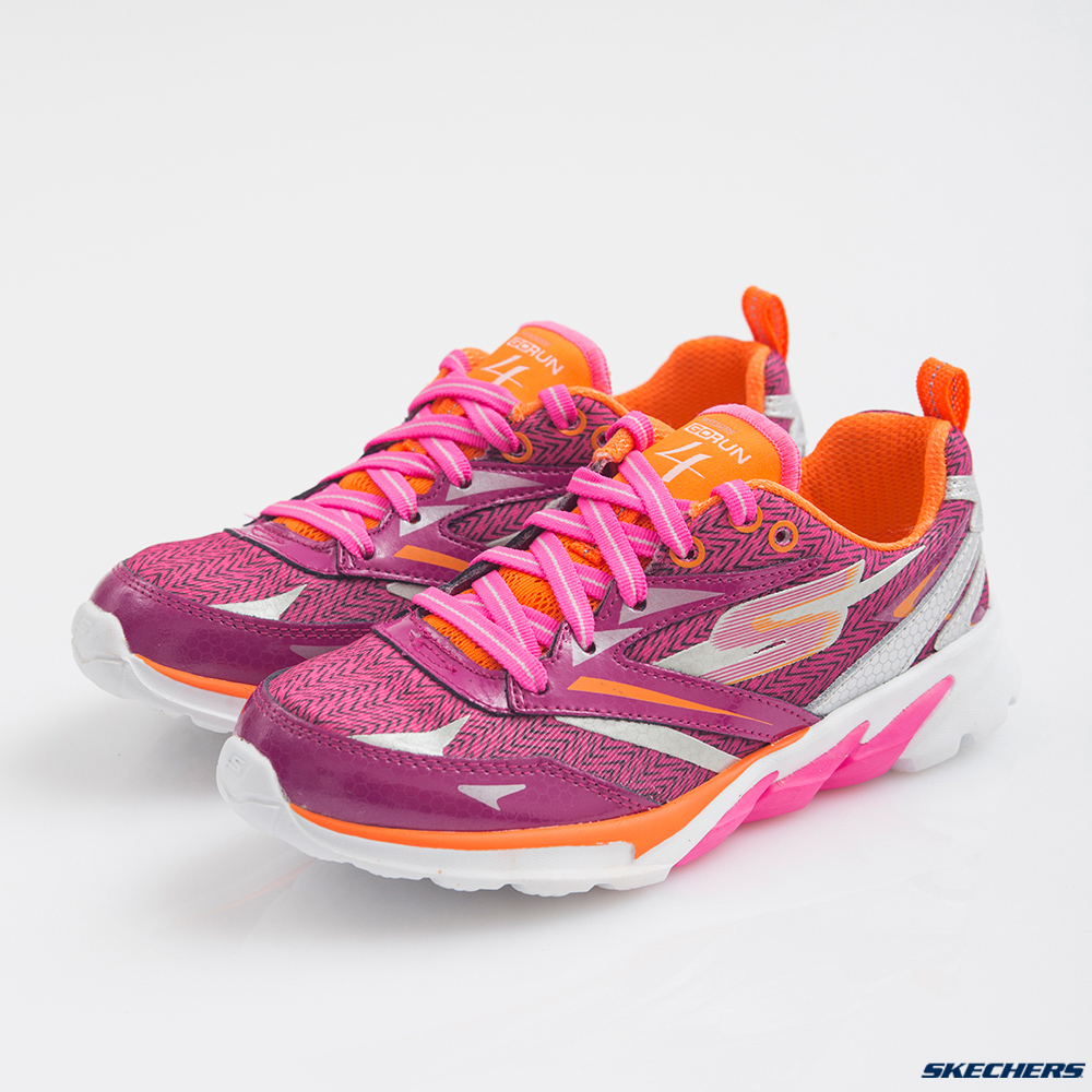 SKECHERS (童) 女童系列 GO Run 4 - 80653LHPOR