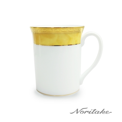 Noritake 皇家黃邊馬克杯