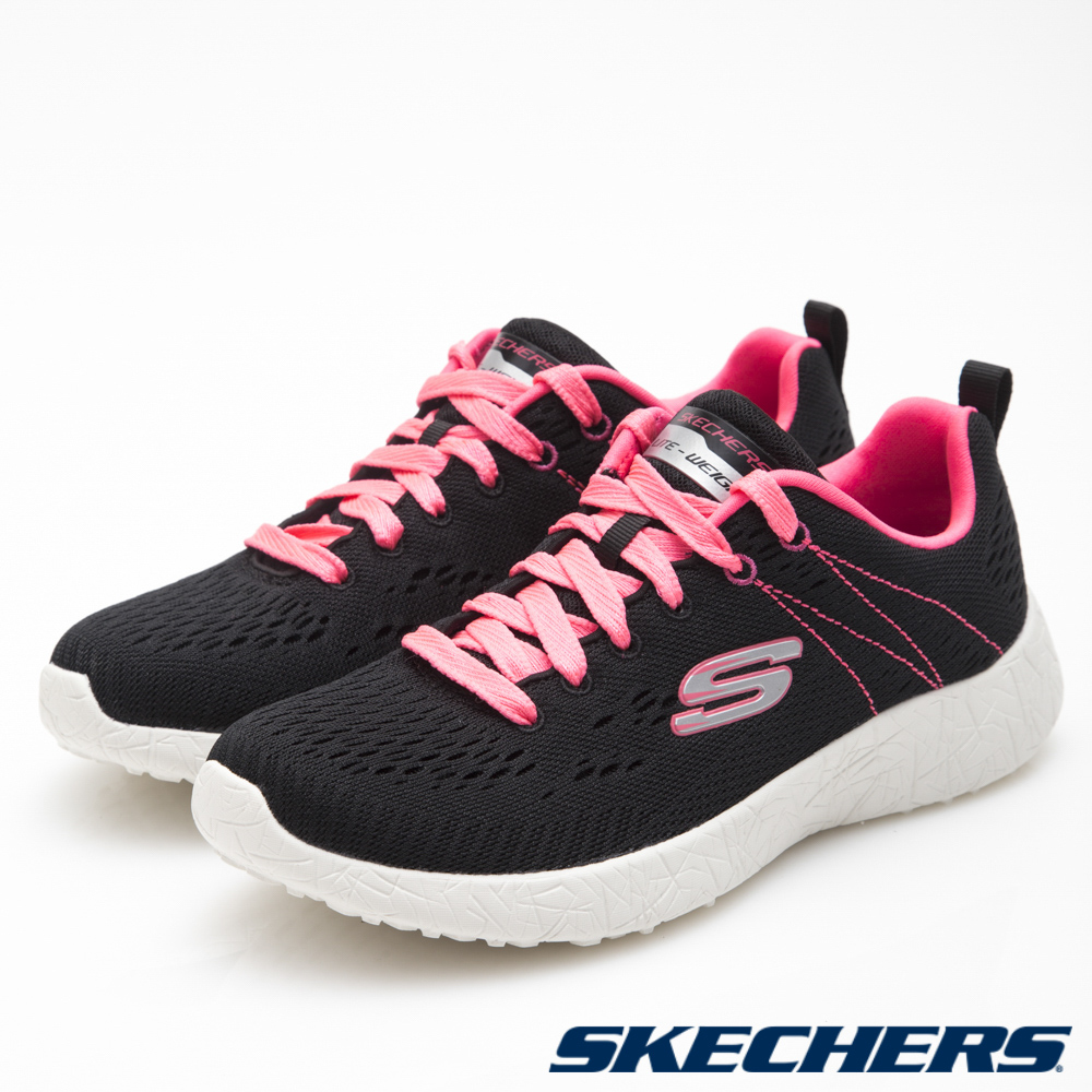 SKECHERS (女) 運動系列 Burst - 12434BKHP