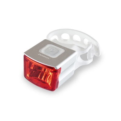 DOSUN RS01 天燈USB充電式自行車警示燈 銀白