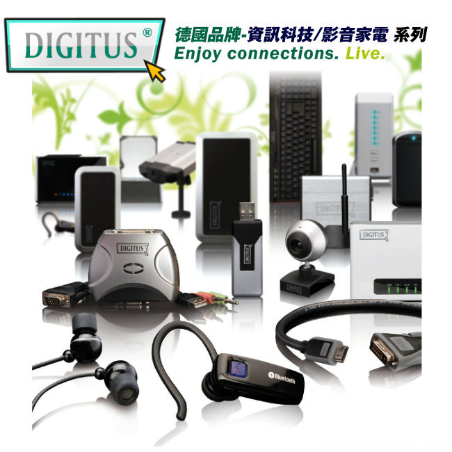 曜兆DIGITUSDisplayPort-3公尺圓線(公-公)