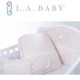 【美國 L.A. Baby】金典米蘭堡純棉七件式寢具組（M）( 粉色) product thumbnail 1