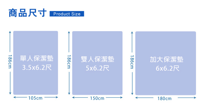 LooCa 新一代酷冰涼保潔墊雙人5尺(藍)