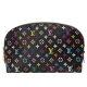 LV M47355 POCHE村上隆Multicolore萬用化妝包(黑彩) product thumbnail 1