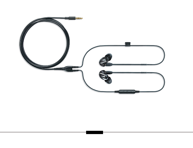 SHURE SE215-UNI線控版 兩色可選 可換線 監聽級 入耳式耳機