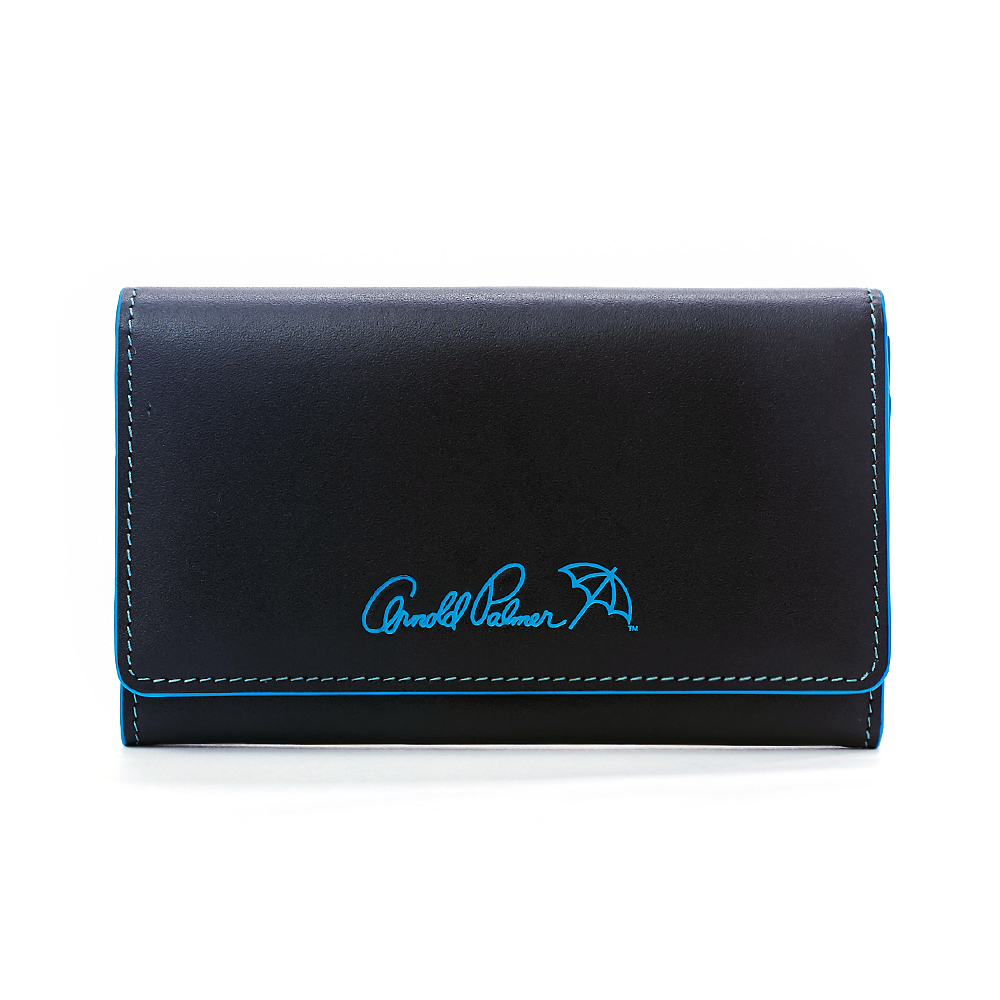 Arnold Palmer- 零錢卡片夾 青春跳色系列-個性藍調