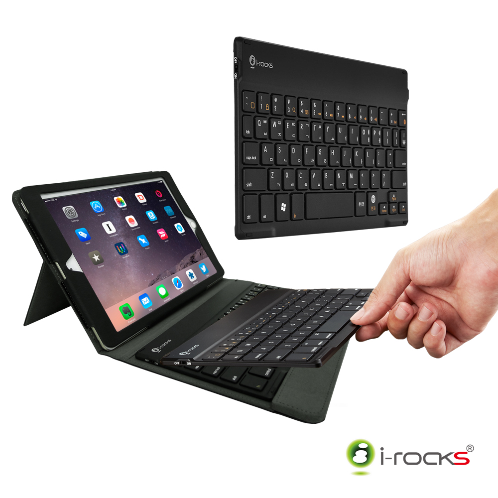 i-Rocks IRC35K iPad Air2 專用藍牙鍵盤皮套