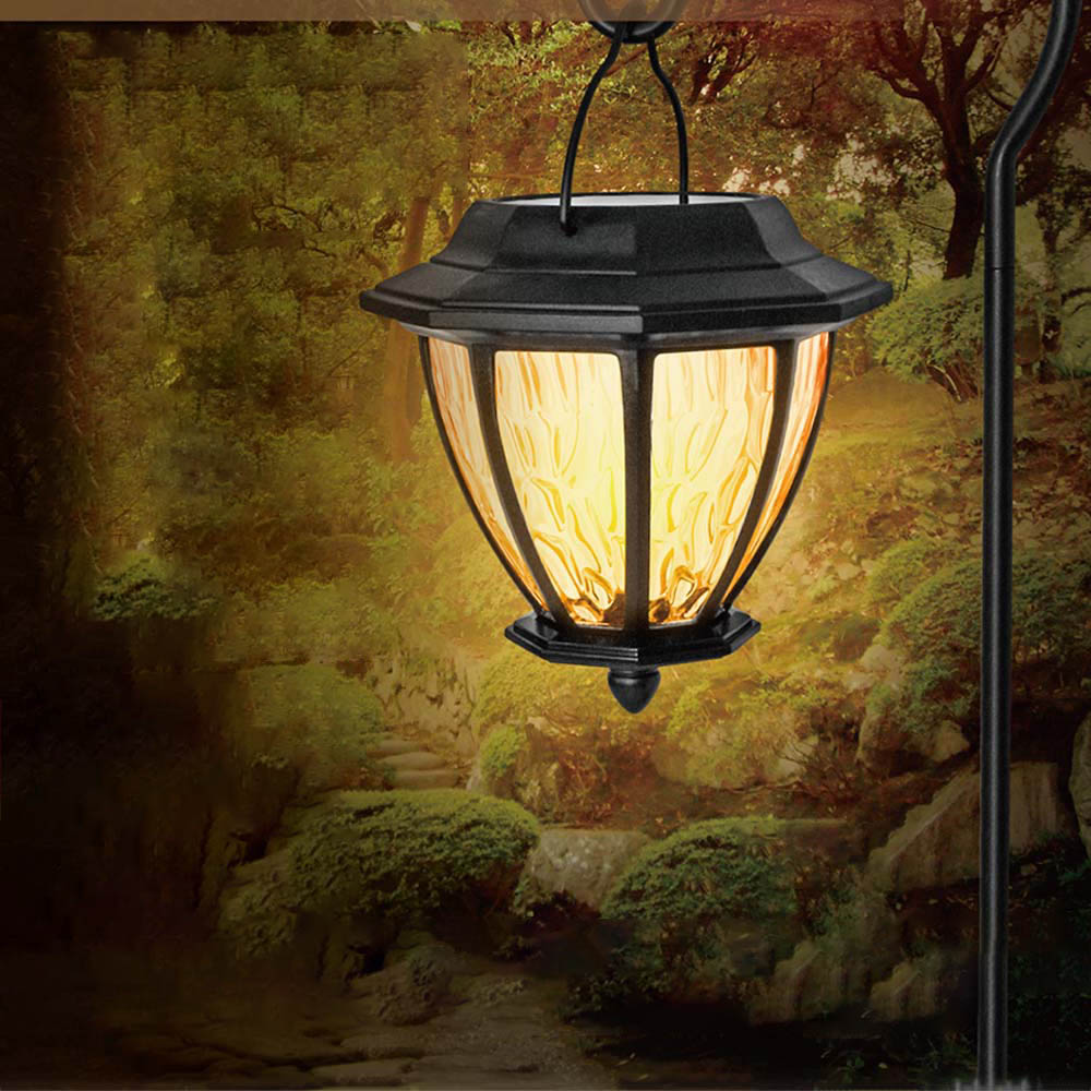 KINYO 金屬吊掛LED庭園燈-黃光(GL-6030)