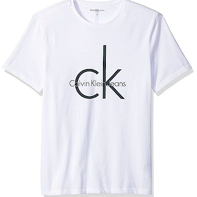 Calvin Klein CK 男 短袖 T恤 白 0657