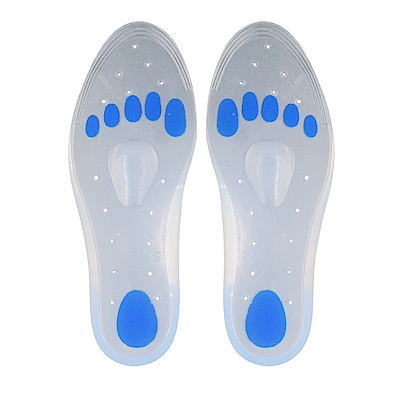 糊塗鞋匠 優質鞋材 C09 100%矽膠透氣鞋墊(雙)