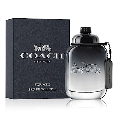 COACH 時尚經典男性淡香水60ml-快速到貨