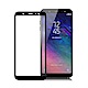 Xmart  三星 GALAXY A6+ 2018版 超透滿版 2.5D 鋼化玻璃貼-黑 product thumbnail 1