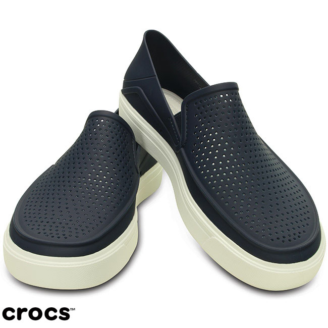 Crocs 卡駱馳 (男鞋) 都會街頭洛卡便鞋 202363-462