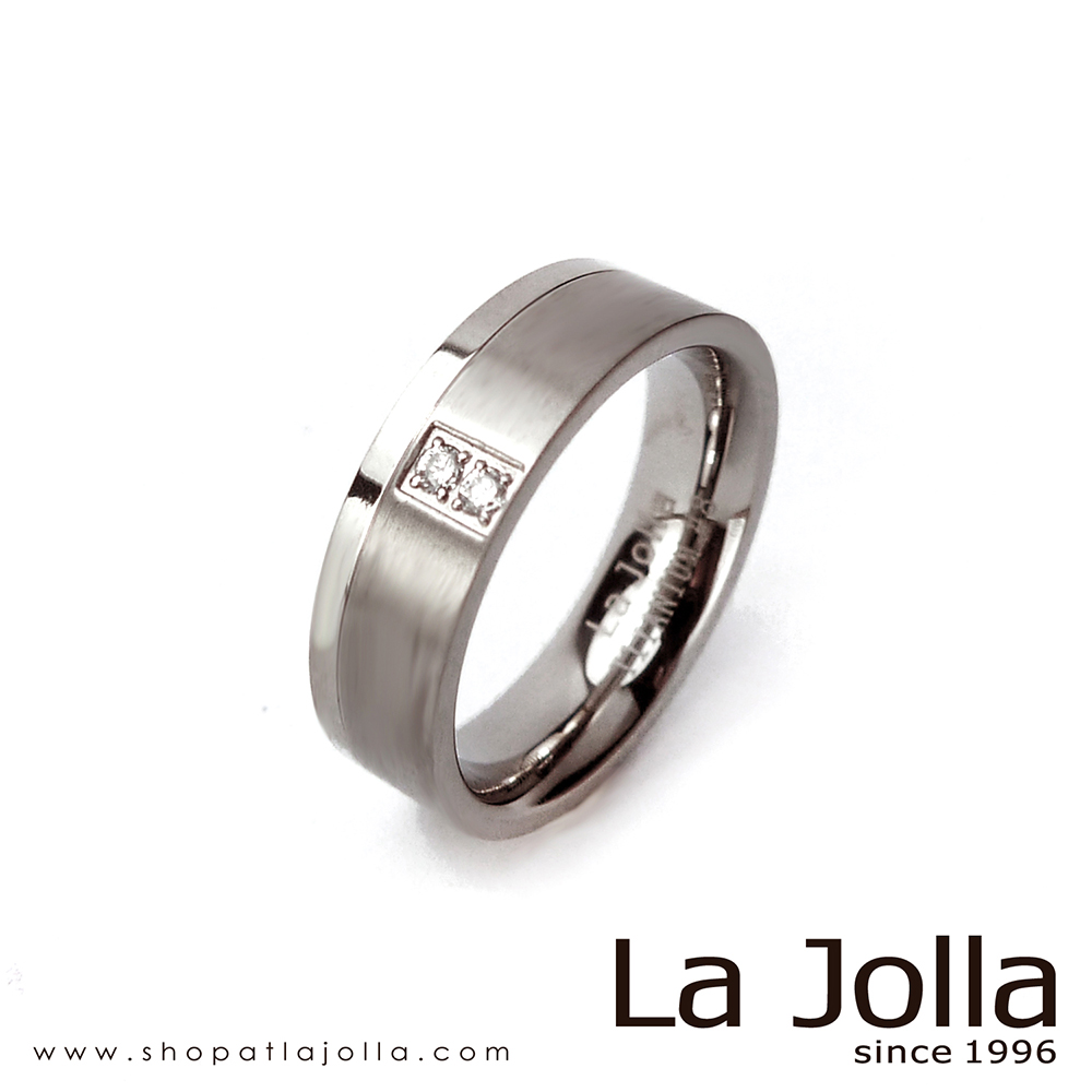 La Jolla 自信‧莎曼珊 純鈦戒指(女款)
