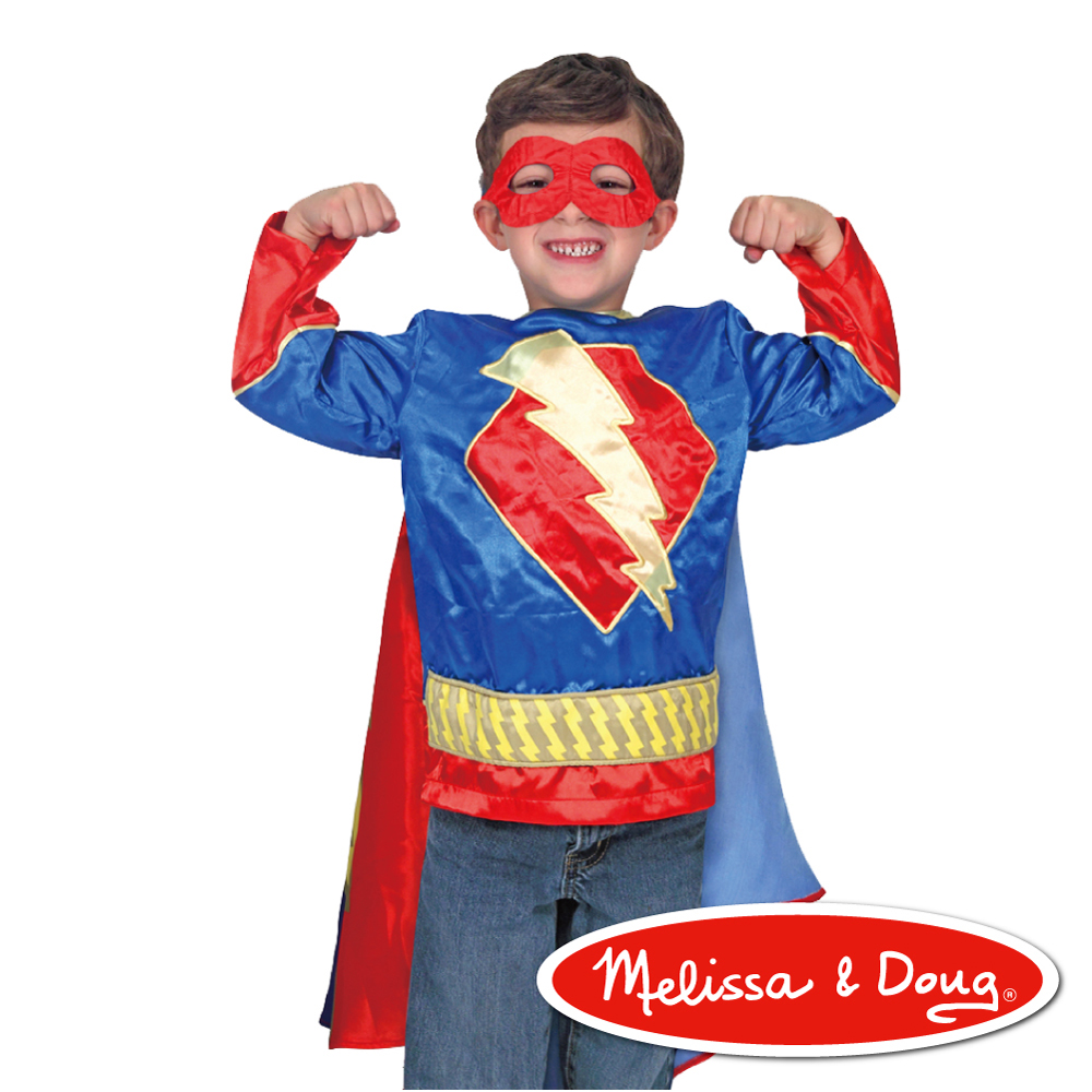 美國瑪莉莎 Melissa & Doug 角色扮演 - 超人英雄服遊戲組