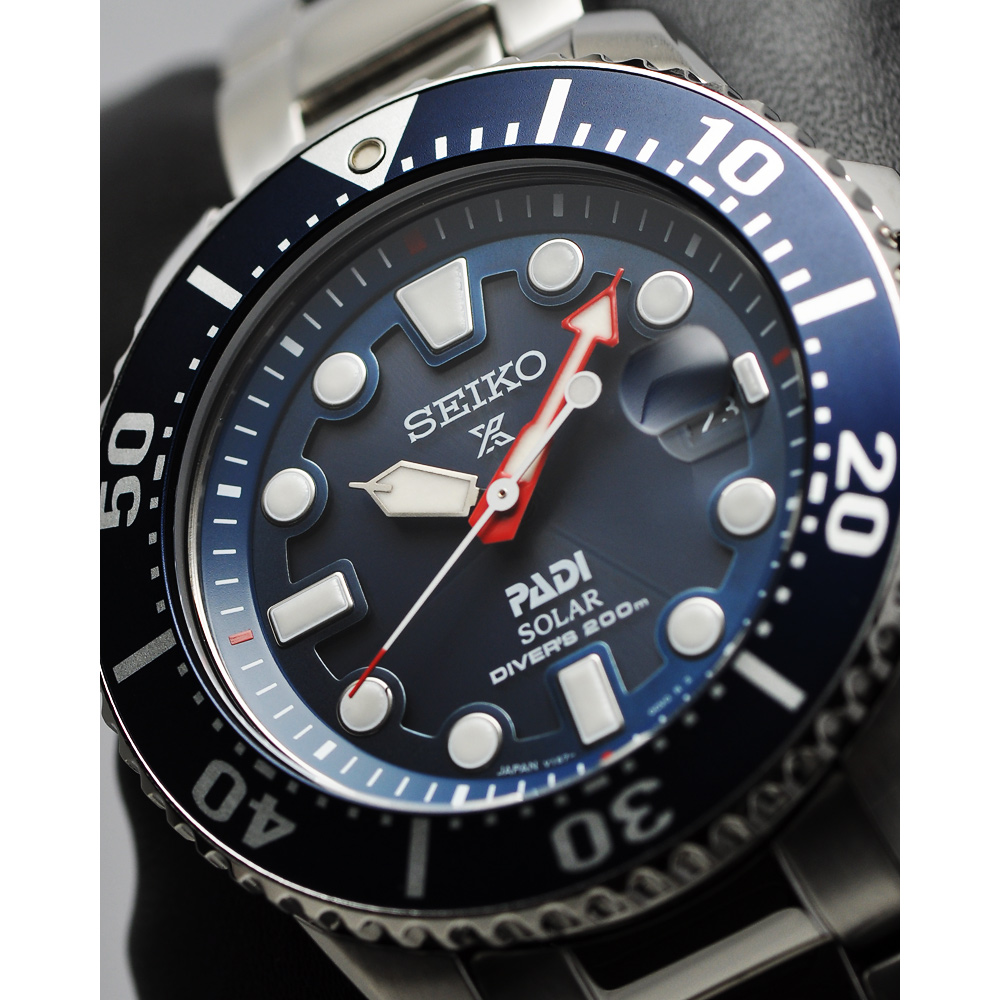 SEIKO 精工 藍水鬼Prospex PADI 太陽能潛水200米聯名限量腕錶(SNE549J1/V157-0DF0B)