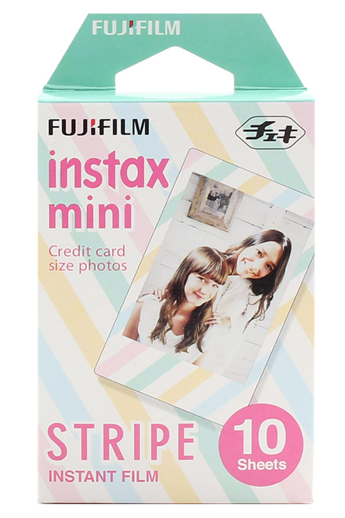 FUJIFILM instax mini 拍立得底片(馬卡龍條紋)