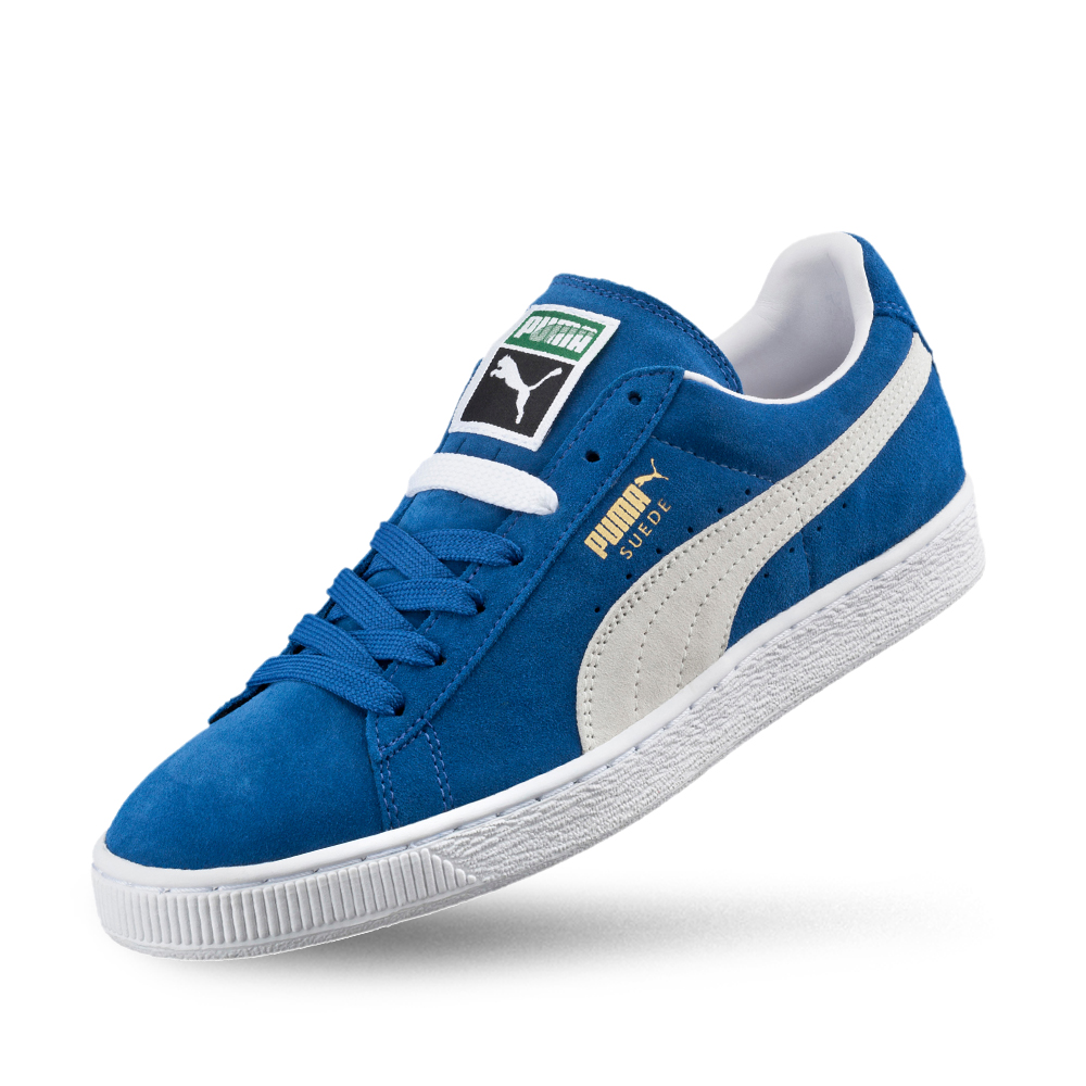 puma suede classic blue