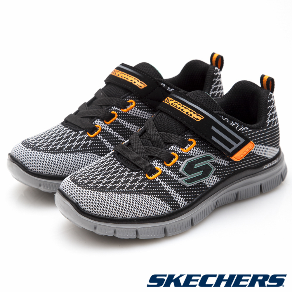 SKECHERS(男童) FLEX ADVANTAGE-95523LBKGY