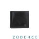 ZODENCE MAN簡約系列兩折經典多卡層短夾 黑 product thumbnail 1