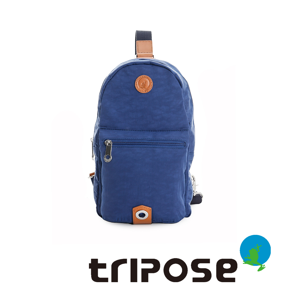 tripose MOVE系列斜肩橢圓後背包 亮藍