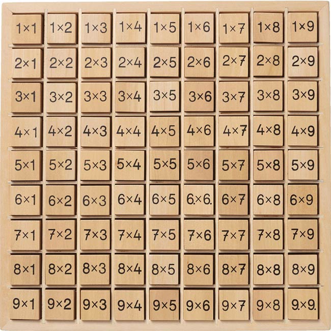 JAKO-O德國野酷-九九乘法學習方塊