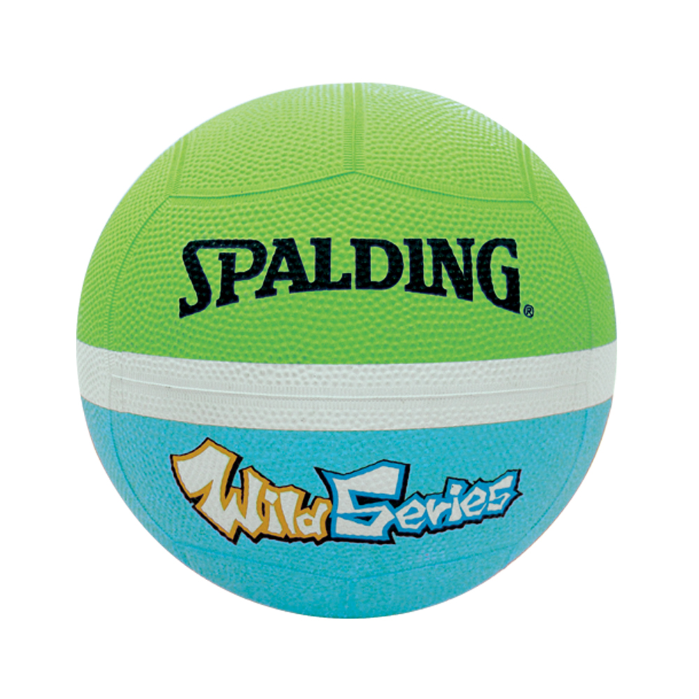 SPALDING Wild 12片軟式躲避球 淺綠/藍色 2號