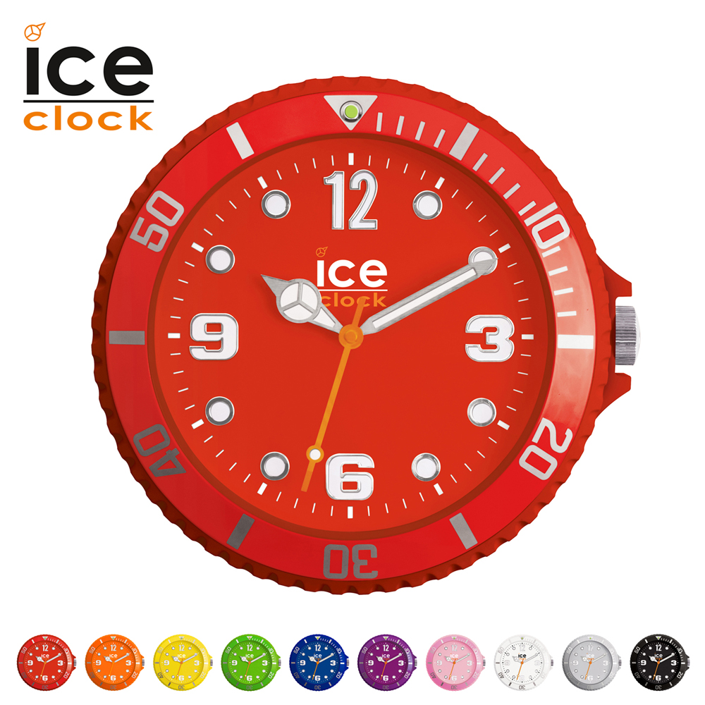 ICE-CLOCK 玩味色彩質感掛鐘-10色任選/28cm