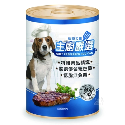 FUSO Pets 主廚嚴選 料理犬罐-精燉牛肉-400g X 24罐