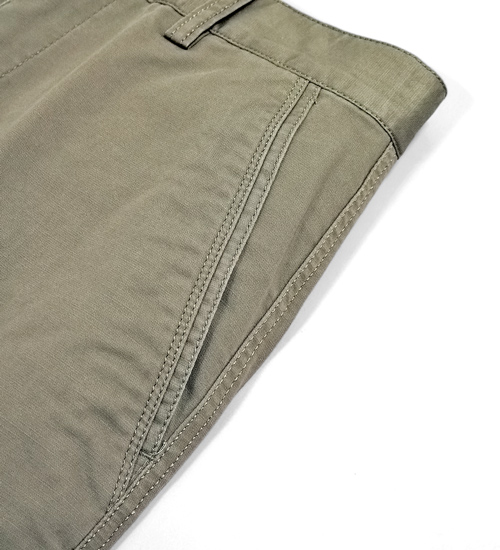 ZENO 水洗質感設計織紋休閒短褲‧灰褐30~42