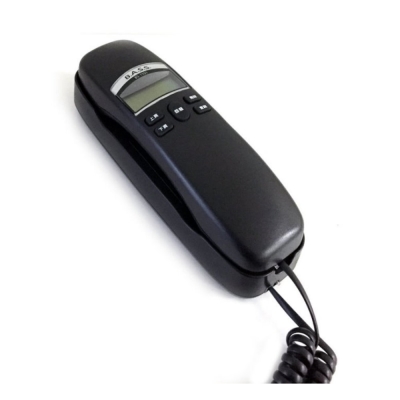 B.A.S.S.倍適來電顯示有線電話 BS-1101 可壁掛 黑色/白色