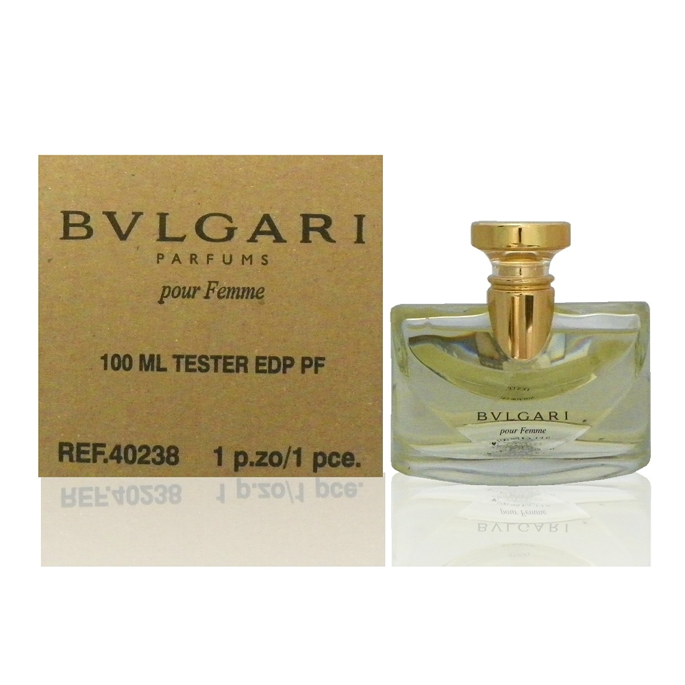 Bvlgari 經典茉莉花茶淡香精 100ml Tester 包裝