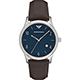 Emporio Armani Classic 紳士復刻經典腕錶-藍x咖啡/42mm product thumbnail 1