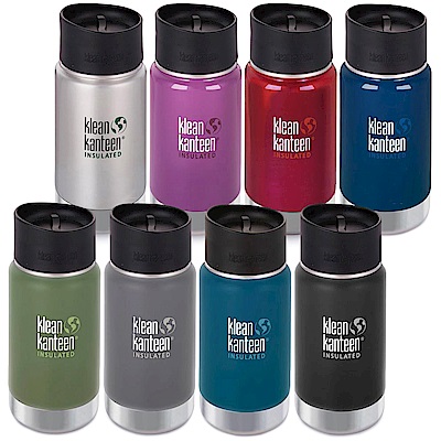 美國Klean Kanteen 寬口保溫瓶355ml (咖啡蓋)