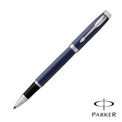 PARKER 派克 NEW IM 霧藍白夾 鋼珠筆