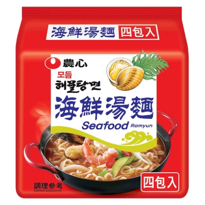 農心 海鮮湯麵(125gx4入)