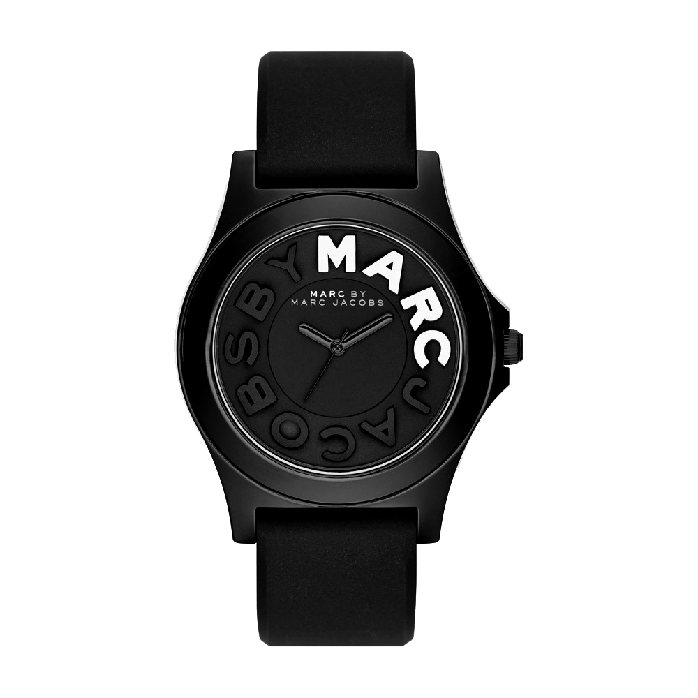Marc by Marc Jacobs Sloane 活力經典品牌腕錶-黑/40mm
