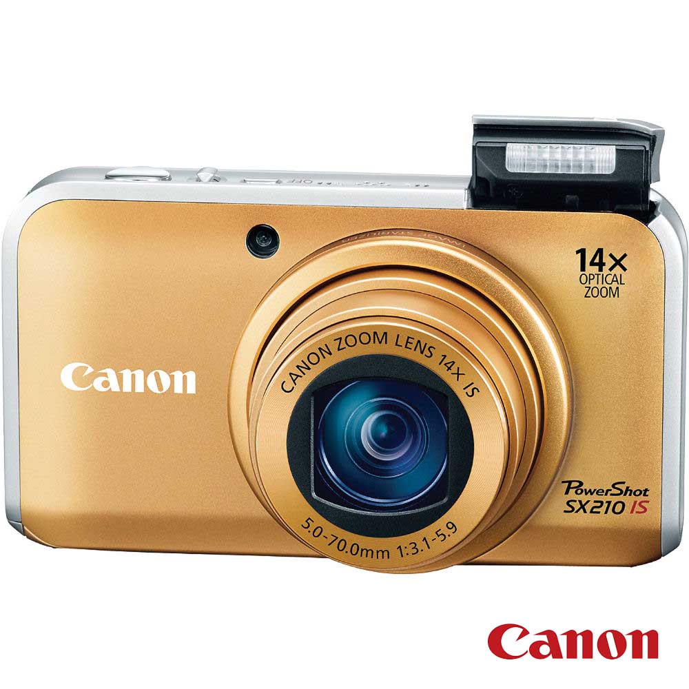 Canon PowerShot SX210 IS 金色 福利品