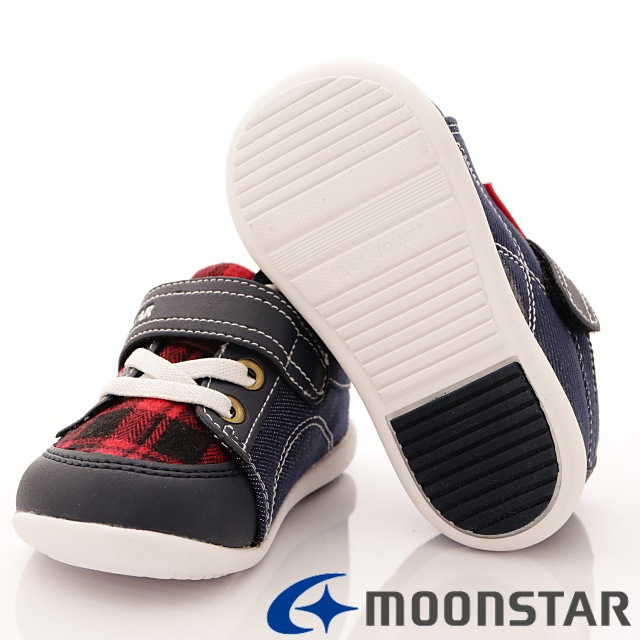 日本月星頂級童鞋 經典學步款-FO315淺藍(寶寶段)HN