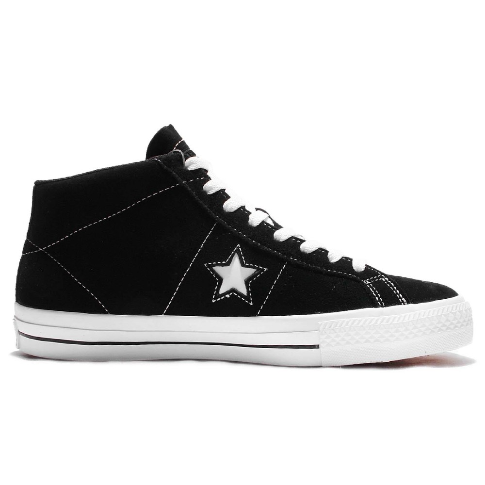 converse one star pro suede mid