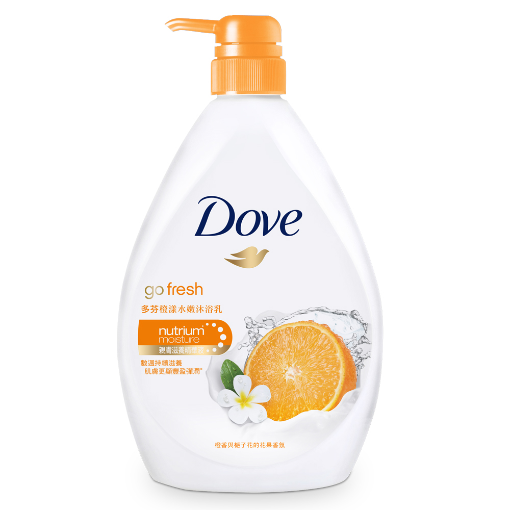 DOVE 多芬 橙漾水嫩沐浴乳 1000ML