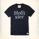 Hollister HCO 短袖 LOGO T恤 藍色 403 product thumbnail 1