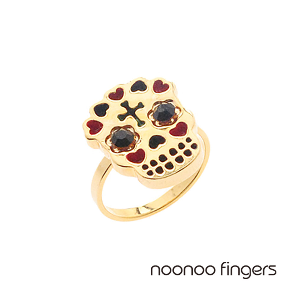 Noonoo Fingers Skull Ring 骷顱頭 戒指