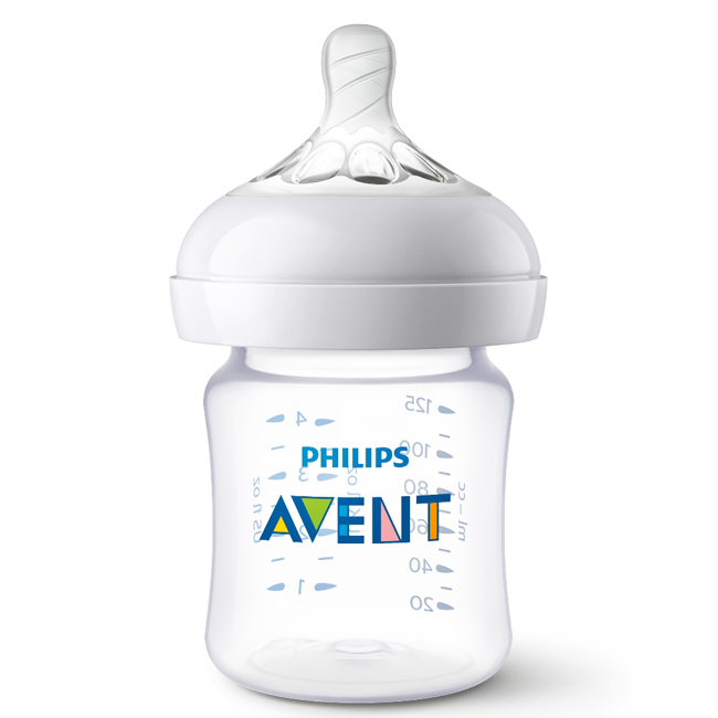 PHILIPS AVENT 親乳感PA防脹氣握把奶瓶125ml