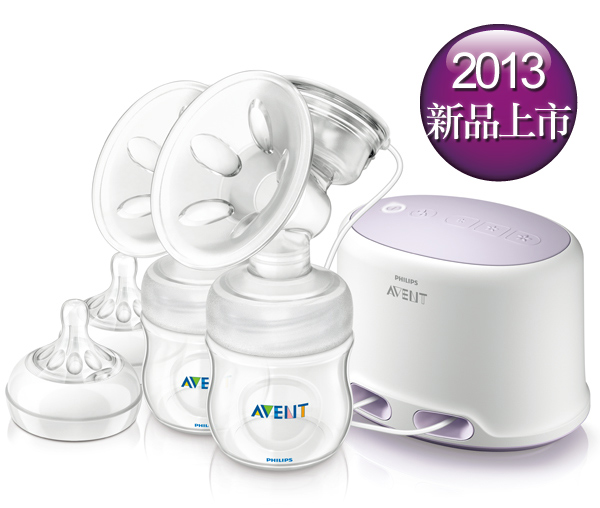 [下殺43折]PHILIPS AVENT 輕乳感PP專業型雙邊電動吸乳器　　